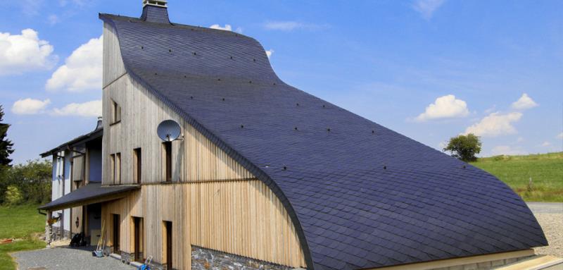 Image 1 : Toiture bâtiment à Fischbach (Clervaux) : Dahm Gregor & Fils Sàrl