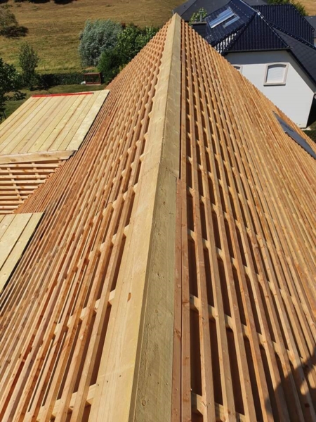 Image 12 : Toiture bâtiment à Haller : Toiture Teixeira