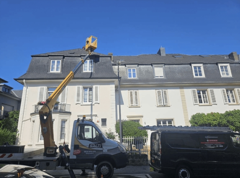 Image 21 : Escalier et garde-corps à Kehlen : Les Toitures Lux Welter SARLS