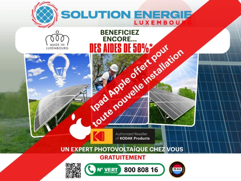 Image 17 : Énergie photovoltaïque à Niederkorn : Solution Energie Luxembourg Sàrl
